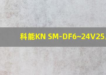 科能KN SM-DF6~24V25/30A